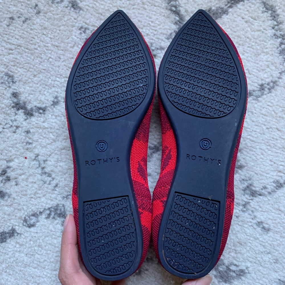 Rothys The Point In Red Camo - image 6